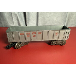 Marx O Scale Gauge Pennsylvania 347100 Gray Gondola Train Car